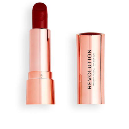 SATIN KISS lipstick ruby by REVOLUTION MAKE UP for Unisex
