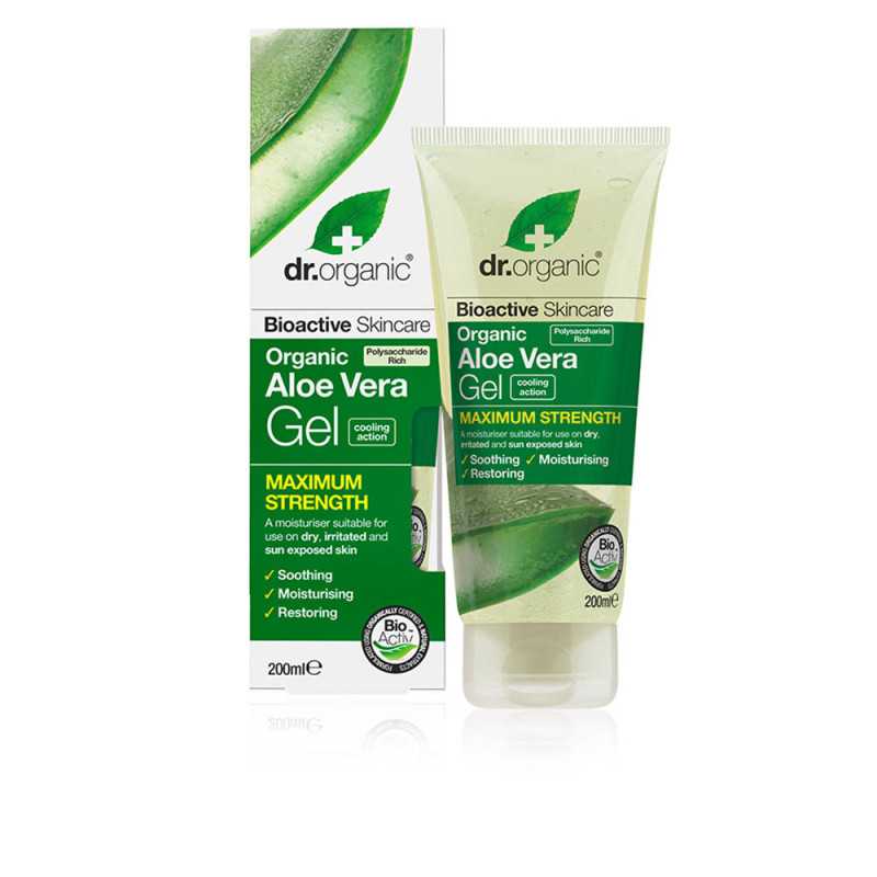 BIOACTIVE ORGANIC aloe vera gel 200 ml by DR. ORGANIC for Unisex