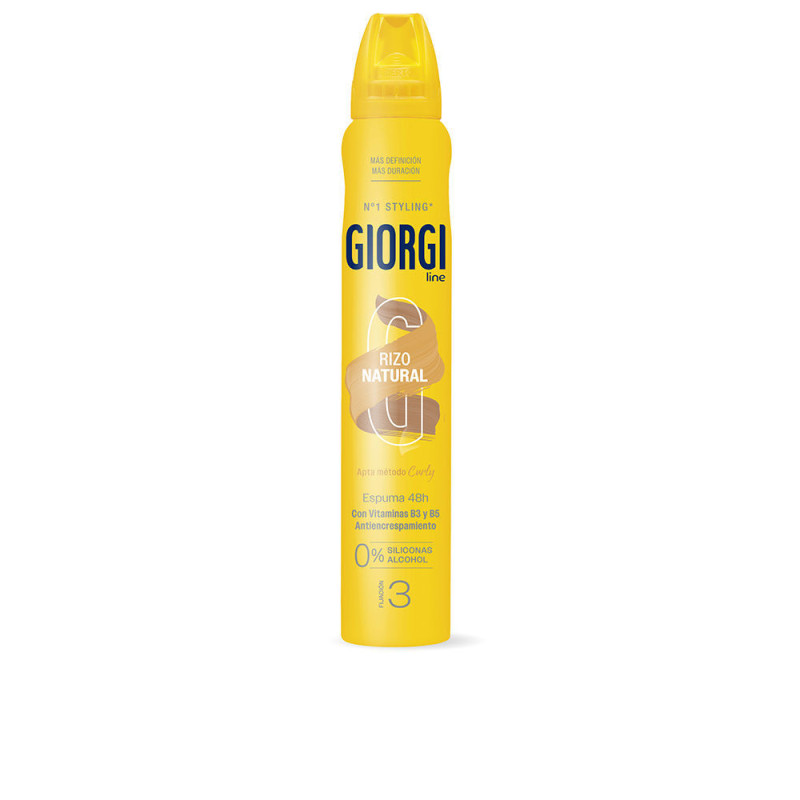 RIZO NATURAL espuma fijadora método curly nº3 250 ml by GIORGI LINE for Unisex