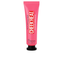 CHEEK HEAT sheer gel cream blush 20 rose flash by MAYBELLINE for Unisex