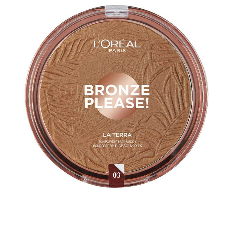 BRONZE PLEASE la terra 03 medium caramel by L OREAL PARIS for Unisex BRONZE PLEASE la terra 03 medium caramel by L OREAL PARIS for Unisex