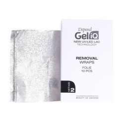 GEL IQ bandas para quitaesmaltes 10 u by BETER for Unisex