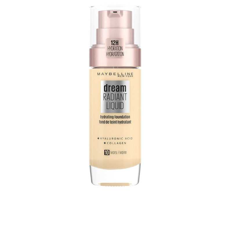 DREAM RADIANT LIQUID hydrating foundation 010 ivory by MAYBELLINE for Unisex DREAM RADIANT LIQUID hydrating foundation 010 ivory by MAYBELLINE for Unisex