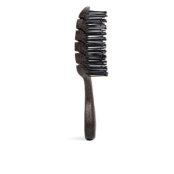 MINI PADDLE BRUSH made with coffee 1 u by IDC INSTITUTE for Unisex