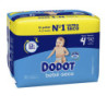 DODOT ETAPAS talla 4 pañales 9-14 kg 78 u by DODOT for Unisex
