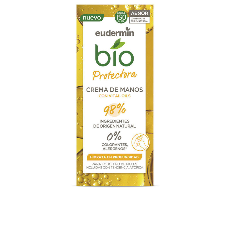 MANOS BIO crema protectora 75 ml by EUDERMIN for Unisex