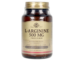 L-ARGININA 500 mg 50 cápsulas vegetales by SOLGAR for Unisex