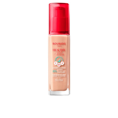 HEALTHY MIX radiant foundation 515 rose vanilla by BOURJOIS for Unisex