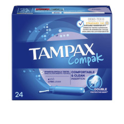 TAMPAX COMPAK tampón lites 24 u by TAMPAX for Woman