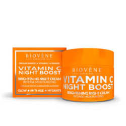 VITAMIN C NIGHT BOOST brightening night cream intense moisturizing 50 ml by BIOVÈNE for Woman