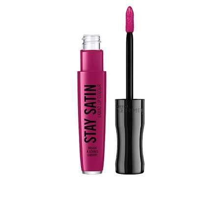 STAY SATIN liquid lip colour 430 for sure 55 ml by RIMMEL LONDON for Unisex