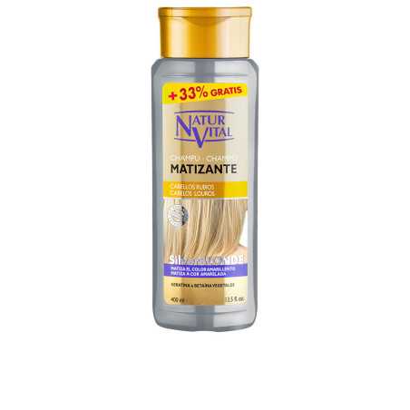 CHAMPÚ MATIZANTE silver blonde 400 ml by NATUR VITAL for Woman