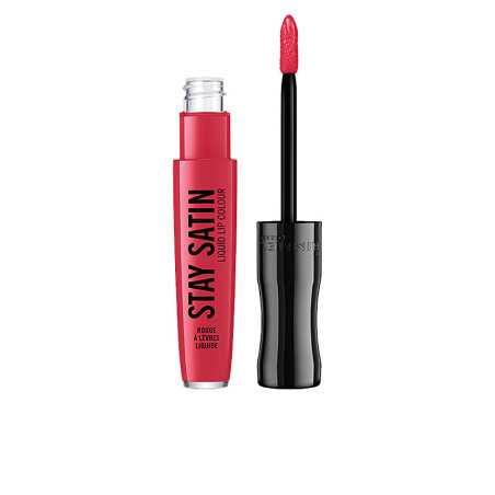 STAY SATIN liquid lip colour 600 scrunchie 55 ml by RIMMEL LONDON for Unisex