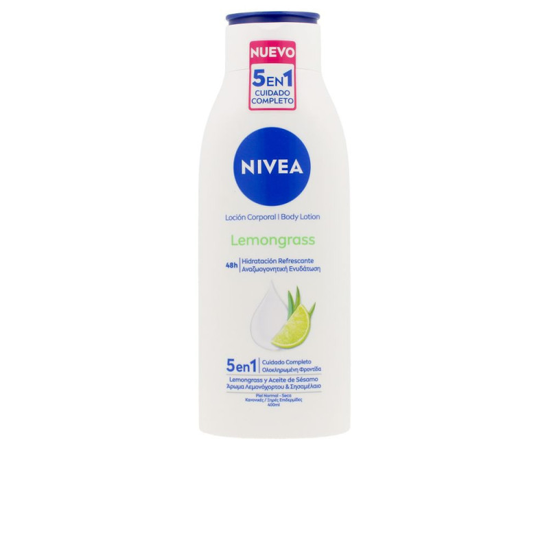 LEMONGRASS loción corporal 5 en 1 400 ml by NIVEA for Unisex