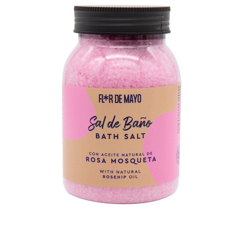 SAL DE BAÑO rosa mosqueta 650 gr by FLOR DE MAYO for Unisex