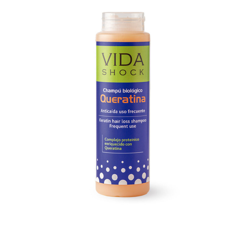 VIDA SHOCK anticaída champú queratina biológico 300 ml by LUXANA for Unisex