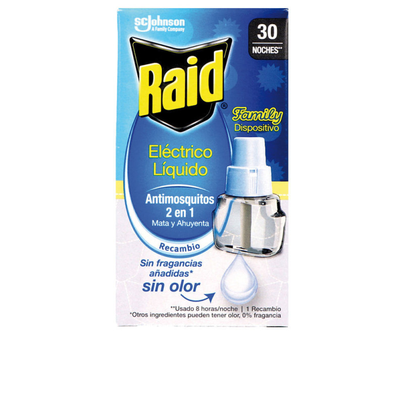 FAMILY ANTIMOSQUITOS recambio 30 noches by RAID for Unisex