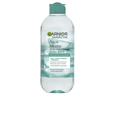 SKINACTIVE ALOE HIALURÓNICO agua micelar todo en 1 400 ml by GARNIER for Woman