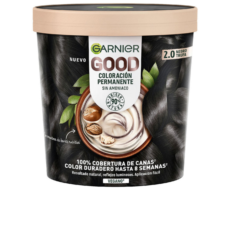 GOOD coloracion permanente 20 negro trufa 217 ml by GARNIER for Woman