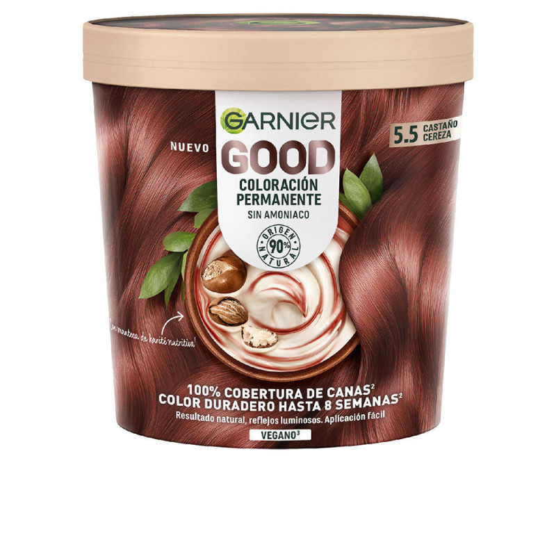 GOOD coloracion permanente 55 castano cereza 217 ml by GARNIER for Woman