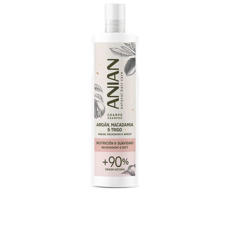 ARGÁN nutrición y suavidad champú 400 ml by ANIAN for Woman