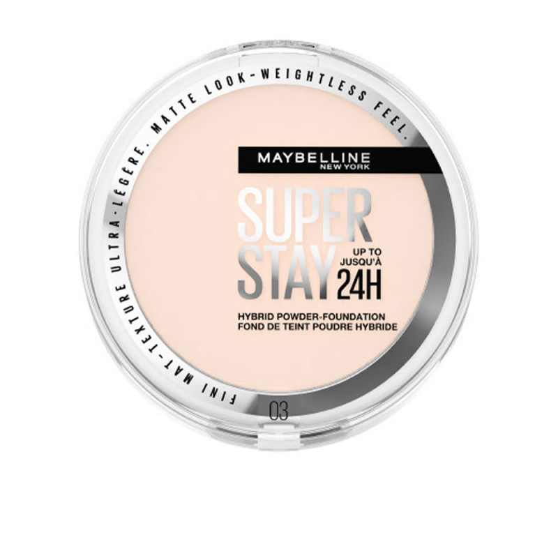 SUPERSTAY 24H hybrid powder foundation 03 9 gr by MAYBELLINE for Unisex