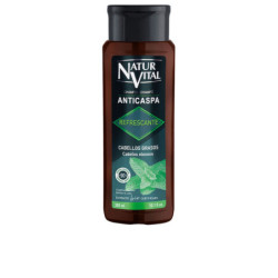 CHAMPÚ ANTICASPA REFRESCANTE MEN cabello graso 300 ml by NATUR VITAL for Unisex