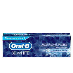 3D WHITE BLANCURA ARTICA pasta dentífrica 75 ml by ORAL-B for Unisex