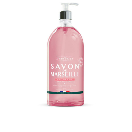 MARSEILLE jabón rosa antigua 1000 ml by BEAUTERRA for Unisex