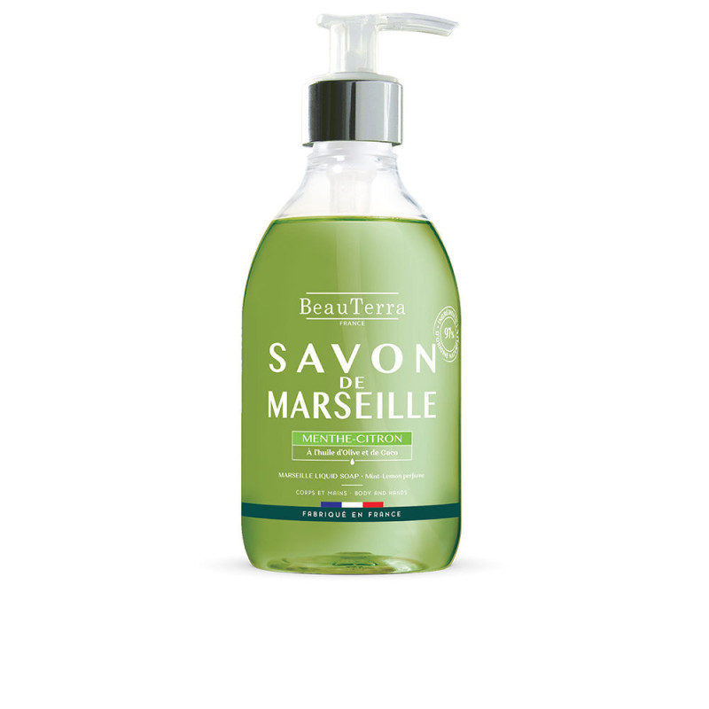 MARSEILLE jabón menta-limón 300 ml by BEAUTERRA for Unisex
