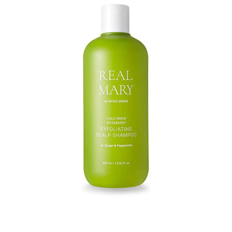 REAL MARY exfoliating scalp shampoo 400 ml by RATED GREEN for Woman