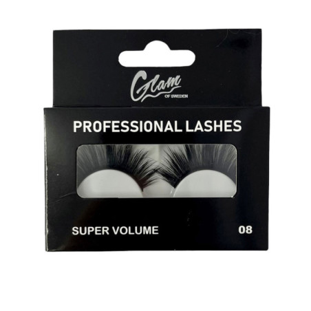 EYELASHES super volume 08 1 u by GLAM OF SWEDEN for Unisex