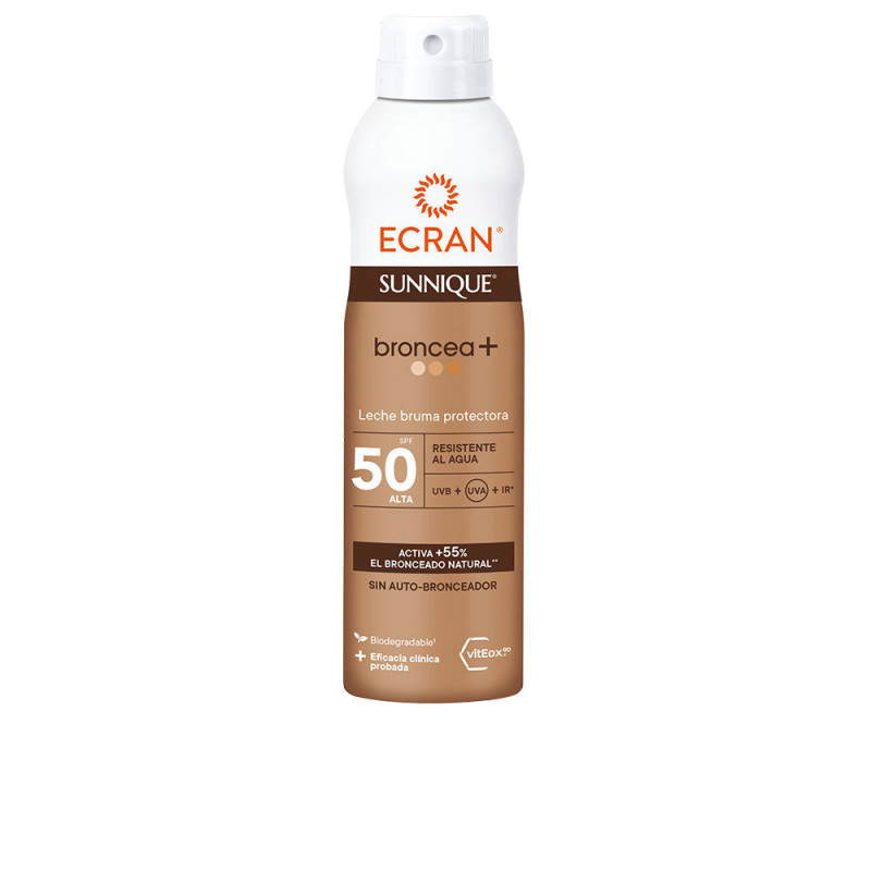 ECRAN SUNNIQUE BRONCEA+ bruma protect SPF50 250 ml by ECRAN for Unisex