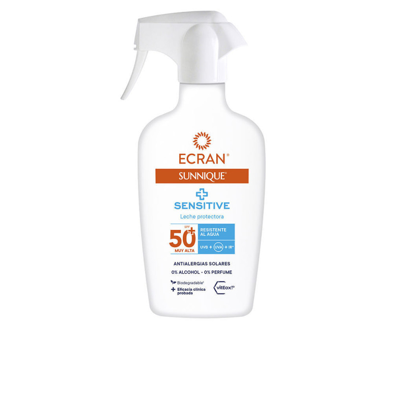 ECRAN SUNNIQUE SENSITIVE pistola SPF50+ 270 ml by ECRAN for Unisex