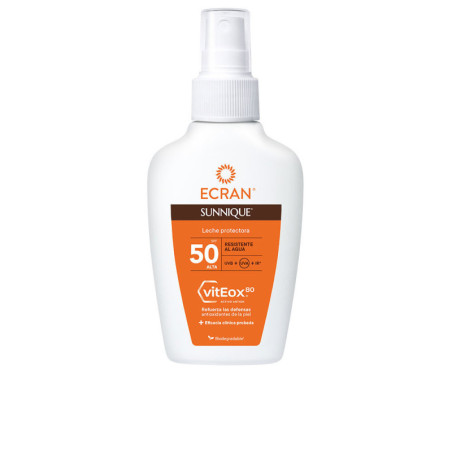 ECRAN SUNNIQUE leche protectora SPF50 vapo 100 ml by ECRAN for Unisex