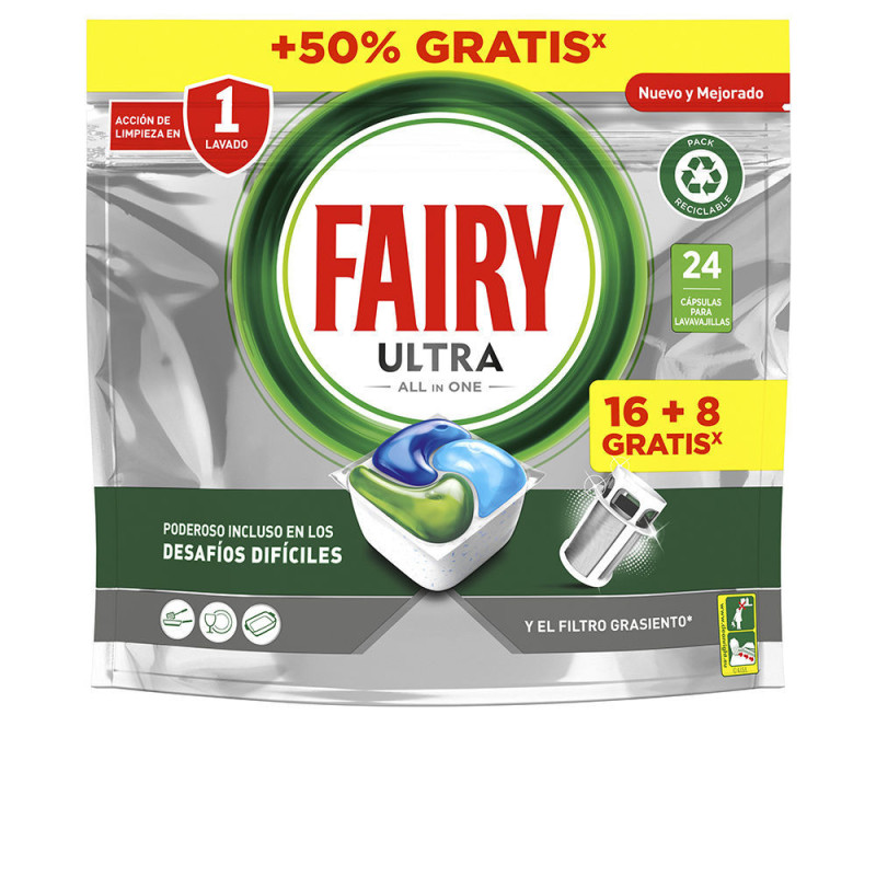 FAIRY ULTRA PLUS ORIGINAL lavavajillas 24 cápsulas by FAIRY for Unisex
