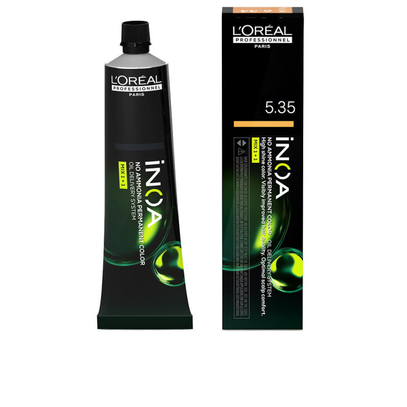 INOA no ammonia permanent color 535 60 gr by L OREAL PROFESSIONNEL PARIS for Unisex