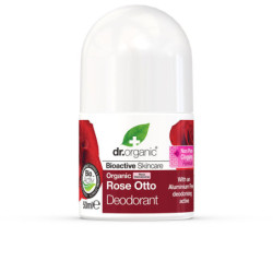 ROSA DAMASCENA desodorante 50 ml by DR. ORGANIC for Woman