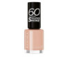 60 SECONDS SUPER SHINE esmalte de unas 708 kiss in the nude 8 ml by RIMMEL LONDON for Unisex