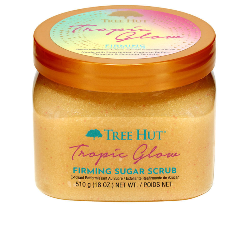 EXFOLIANTE de azúcar resplandor tropical 510 gr by TREE HUT for Unisex