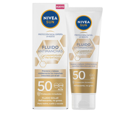 SUN ANTIMANCHAS fluido facial SPF50 40 ml by NIVEA for Unisex