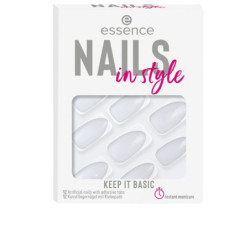 NAILS IN STYLE unas artificiales 15 keep it basic 12 u by ESSENCE for Unisex