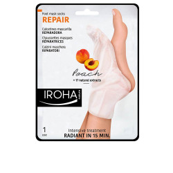 PEACH foot mask socks repair 2 u by IROHA for Unisex