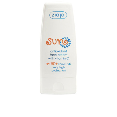 SUN crema facial antioxidantes SPF50+ con vitamina C 50 ml by ZIAJA for Woman