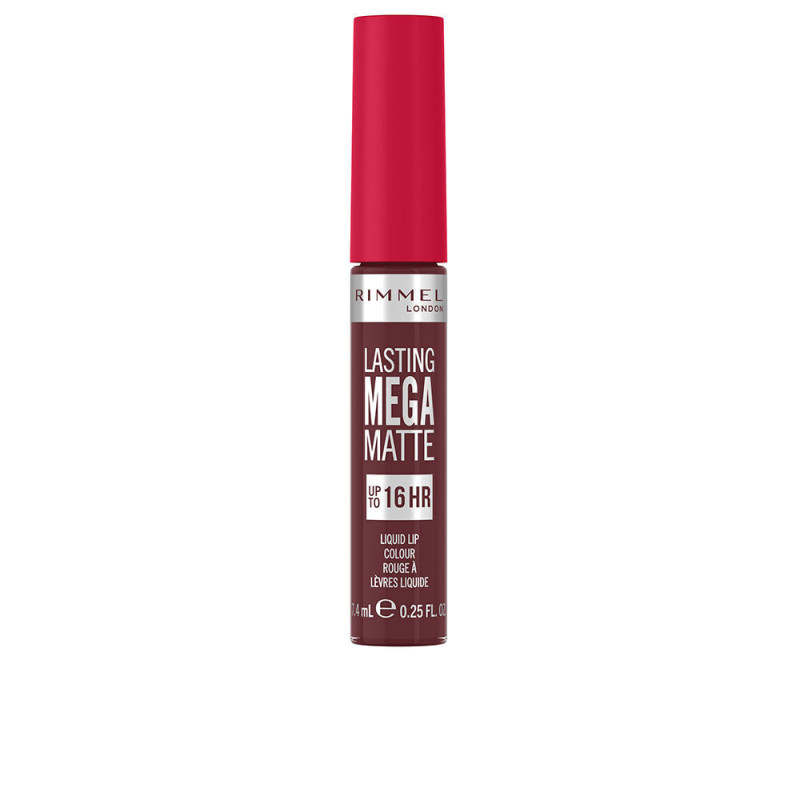 LASTING MEGA MATTE liquid lip colour 810 plum this show 74 ml by RIMMEL LONDON for Unisex
