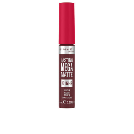 LASTING MEGA MATTE liquid lip colour 810 plum this show 74 ml by RIMMEL LONDON for Unisex