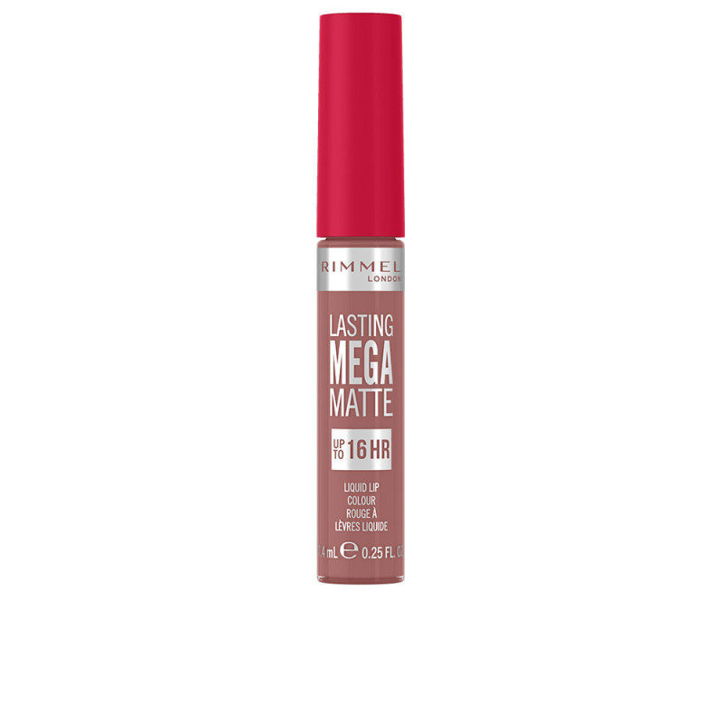 LASTING MEGA MATTE liquid lip colour 709 strapless 74 ml by RIMMEL LONDON for Unisex