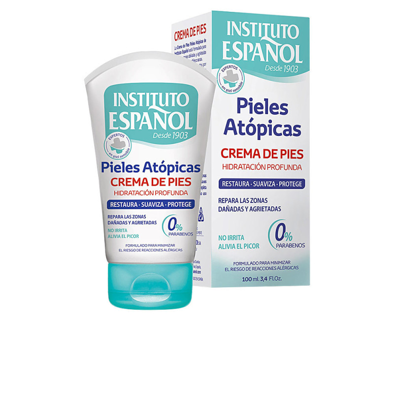 PIEL ATÓPICA crema hidratante y reparadora pies 100 ml by INSTITUTO ESPAÑOL for Unisex