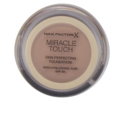 MIRACLE TOUCH liquid illusion foundation 045 warm almond by MAX FACTOR for Unisex