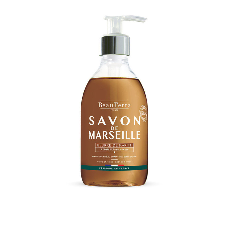 MARSEILLE jabón karité 300 ml by BEAUTERRA for Unisex